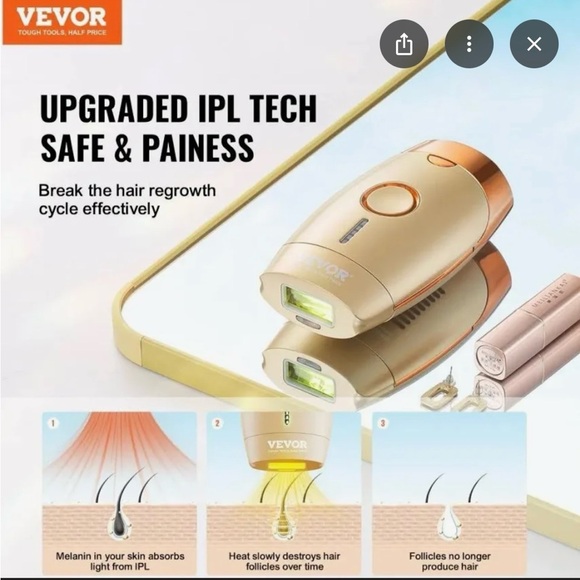 Permanent laser hair removal- Intense Pulsed Light (IPL) System - Picture 4 of 6